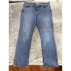 Levi's Jeans Womens Size 31 Blue Classic Straight Mid Rise